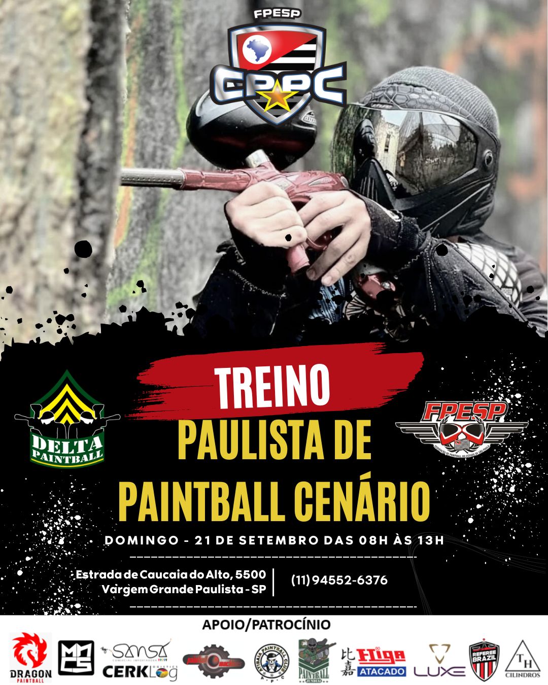 Treino aberto para o CPPC.